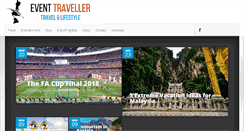 Desktop Screenshot of event-traveller.com